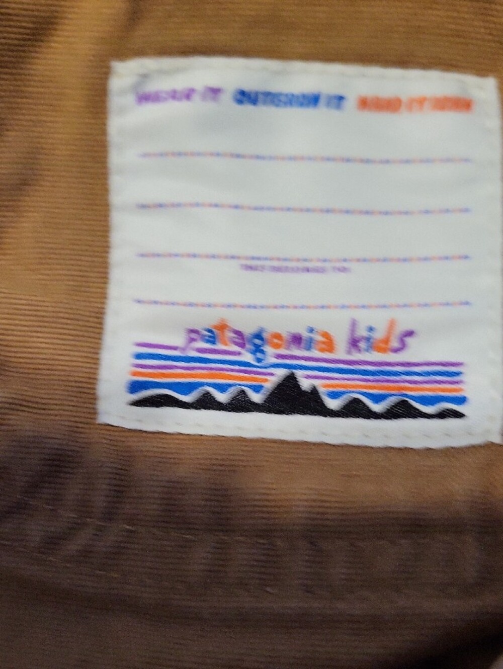 Patagonia Tan Kids Overalls - Picture 3 of 4